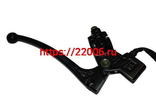 Рычаг сцепления SWIFT STREET, EVALUTION Альфа2018 в сборе, черный под зеркала фото 2 Рычаг сцепления SWIFT STREET, EVALUTION Альфа2018 в сборе, черный под зеркала фото 2