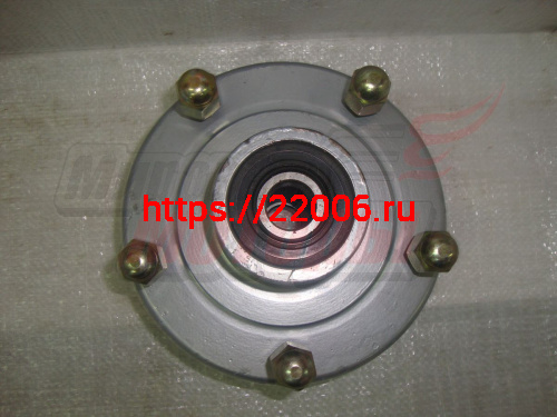 Ступица переднего колеса в сборе трицикл LF200ZH-2(оригинал,заводск.Lifan,под колодки 158 мм,с болтами)