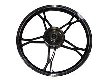 Обод 17" задний литой, барабан. тормоз 1,4-17  Альфа, VORTEX CITY (стандарт черный) (НАБОР)
