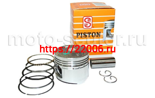Поршень в сборе SEE 139QMB 4т 70cc d-47 +0.25