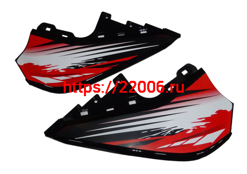 Облицовка бензобака правая/левая SPORTY 250 (617637/617636)