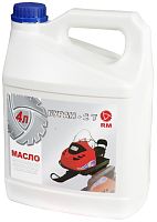 Масло Буран 2Т (4 л.) полусинтетическое,  "Русская механика" оригинал