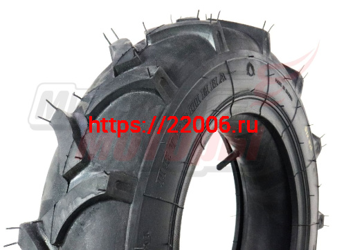 Покрышка (ПетроШина) Л-371 5,00-12 (МАРКИРОВАННАЯ) МБ, Минитрактора "Елочка" (с камерой)