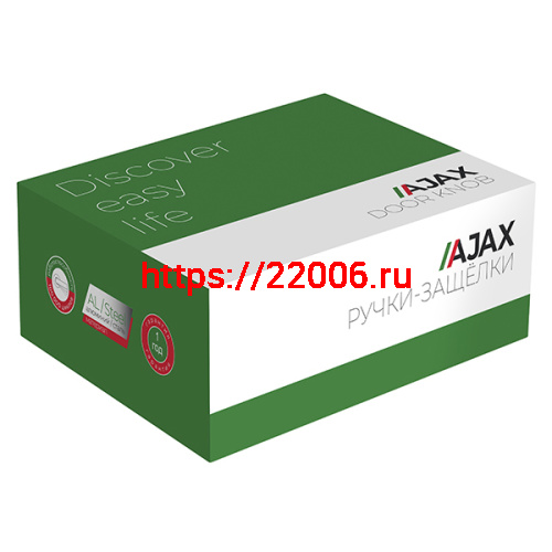 Ручка Ajax (Аякс) защелка DK610 BL-BK (6010 BL-B) (фик.) черный фото 2 Ручка Ajax (Аякс) защелка DK610 BL-BK (6010 BL-B) (фик.) черный фото 2