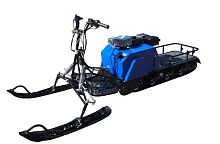 Мотобуксировщик с лыжным модулем 22 л.с, С РЕВЕРСОМ ЛИДЕР-3H-4Т-22АП, LONG ГИДРАВЛ., РЫЧАЖ, ПОДОГРЕВ