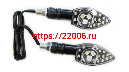 Боковой фонарь (LED) (компл. - 1 пар) WKT-TL-16 черный Боковой фонарь (LED) (компл. - 1 пар) WKT-TL-16 черный