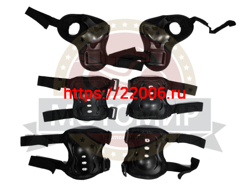 Защита ВЕЛО, наколенники+налокотники+перчатки BELL детские (НАБОР)