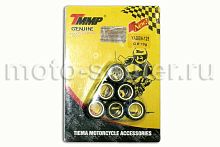 Ролики вариатора (комплект 6 штук) 18*14 8 грамм 152QMI, 157QMJ