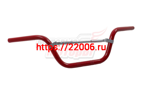 Руль голый Alpha, Delta красный (тюнинг)