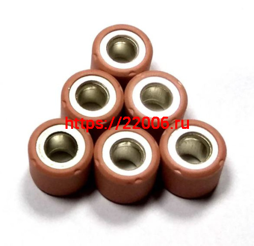 Ролики вариатора (комплект 6 штук) 15*12  9 грамм Yamaha, Stels