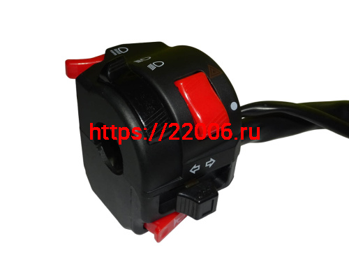 Переключатель скутер TRACER ADV, левый+правый  (Е92/Е93) фото 4