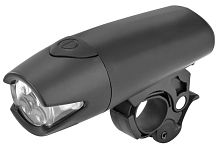_Фара  Вело передняя, 5 диода, 2 режима работы, черная (без баратеек) (JY-840) (560085)